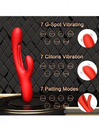Vibrators, Dildos-For vagina and clitoris-2023 Tapping Flapping