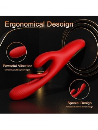 Vibrators, Dildos-For vagina and clitoris-2023 Tapping Flapping