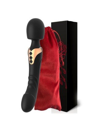Vibratoriai, dildos-Makšties ir klitoriui-Galingas Dildo vibratorius Dvigubo variklio silikono