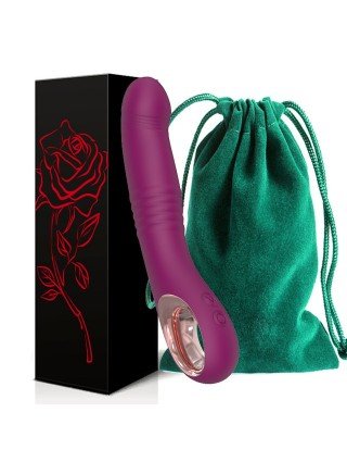 Vibrators, Dildos-For vagina and clitoris-10 Modes Telescopic