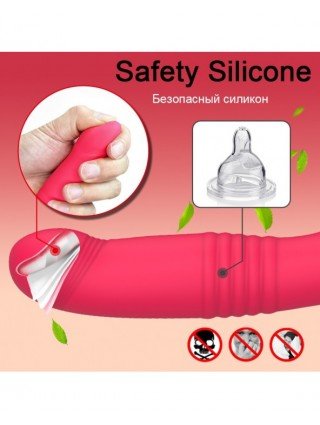 Vibrators, Dildos-For vagina and clitoris-10 Modes Telescopic