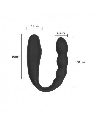 Vibratoriai, dildos-Makšties ir klitoriui-Belaidis valdymas U formos Dildo G taškas Vagina
