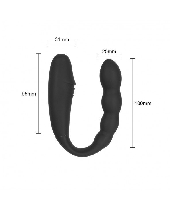 Vibratoriai, dildos-Makšties ir klitoriui-Belaidis valdymas U formos Dildo G taškas Vagina