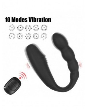 Vibratoriai, dildos-Makšties ir klitoriui-Belaidis valdymas U formos Dildo G taškas Vagina