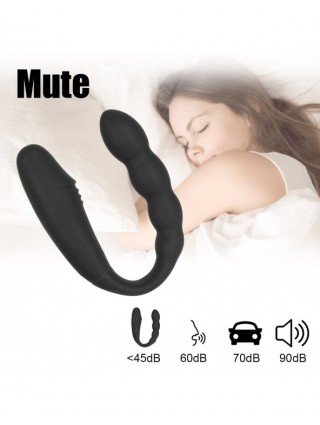 Vibratoriai, dildos-Makšties ir klitoriui-Belaidis valdymas U formos Dildo G taškas Vagina