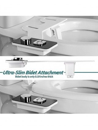 Namų apyvokos daiktai-Vonios ir WC reikmenys-"Bidet" tualeto sėdynės priedas Ultra plonas