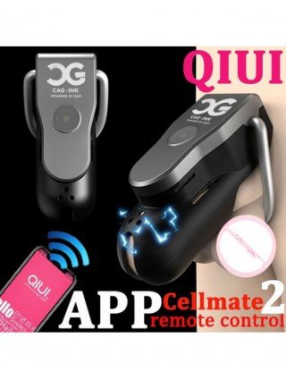 BDSM-Various BDSM gags-QIUI Upgraded Cellmate 2 Penis Cage APP