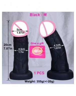 Vibrators, Dildos-Realistic Dildos-Big Glans Thick Huge Dildo