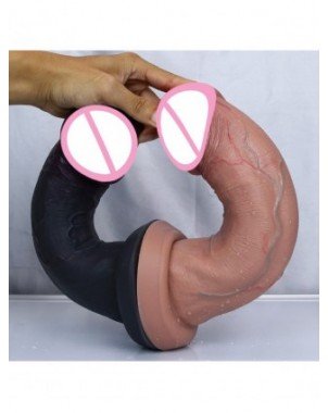 Vibrators, Dildos-Realistic Dildos-Big Glans Thick Huge Dildo
