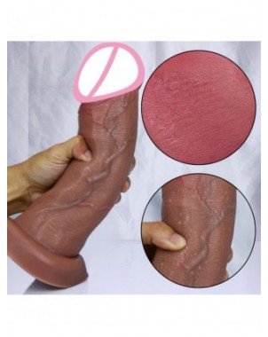 Vibrators, Dildos-Realistic Dildos-Big Glans Thick Huge Dildo