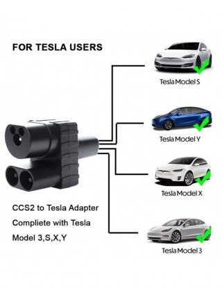 Automobilių atsarginės dalys-Kitos atsarginės dalys-CCS2 į "Tesla" elektromobilių įkrovimo
