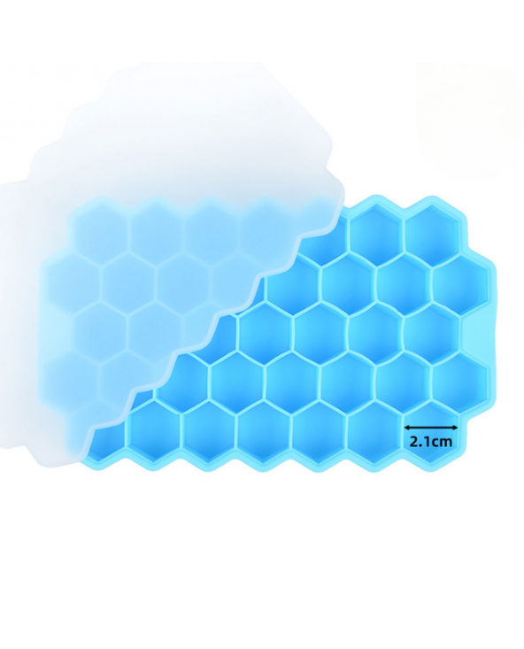 Kitchen-Drinkware-SILIKOLOVE Creative Honeycomb Ice Cube Tray Kitchen-Drinkware-SILIKOLOVE Creative Honeycomb Ice Cube Tray