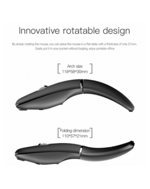 Components & Peripherals-Mice-Ultra-thin Rotatable Wireless