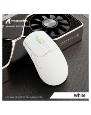 Komponentai ir išoriniai įrenginiai-Pelės-X5 lengva 3 režimų pelė BT5.0/2.4G Wireless/Type-C