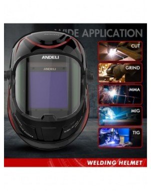 Machine Tools-Welding Equipment-100*95mm Welder Mask Large View