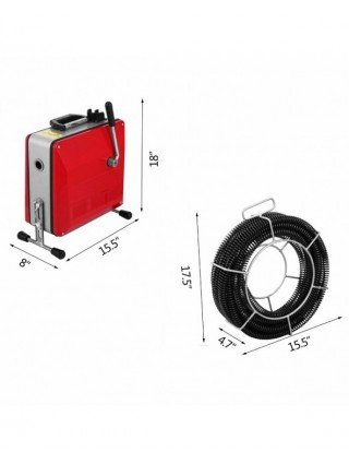Namų tobulinimas-Techninė įranga-390 W elektrinis kanalizacijos valiklis nuotekų valymo mašina