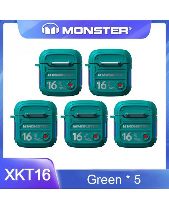 Nešiojami garso ir vaizdo įrašai-Ausinės-Original Monster V5.3 Bluetooth Headphones XKT16 Nešiojami garso ir vaizdo įrašai-Ausinės-Original Monster V5.3 Bluetooth Headphones XKT16
