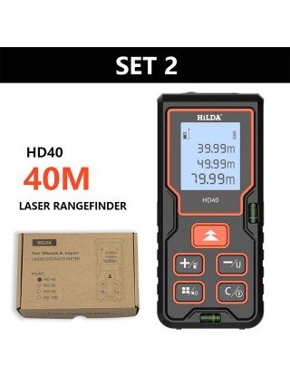 Įrankiai-Matavimo ir analizės įrankiai-Lazerinis atstumo matuoklis 40M 60M 80M 100M Lazerinis