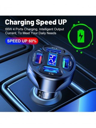 Automobilių atsarginės dalys-Kitos atsarginės dalys-3 prievadų USB automobilinis įkroviklis 12V