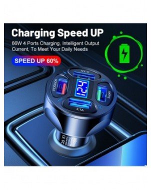 Automobilių atsarginės dalys-Kitos atsarginės dalys-3 prievadų USB automobilinis įkroviklis 12V
