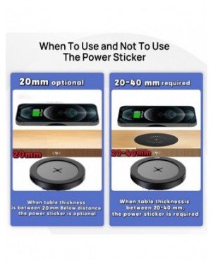 Mobile Phone Accessories-Chargers-40mm Invisible Wireless