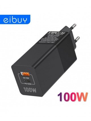 Priedai ir dalys-Įkrovikliai-100W USB C greitas įkroviklis PD100W 3.0 C tipo greitas maitinimo