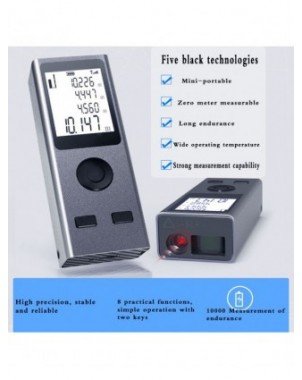 Įrankiai-Matavimo ir analizės įrankiai-Mini lazerinis nuotolio ieškiklis skaitmeninis matavimo