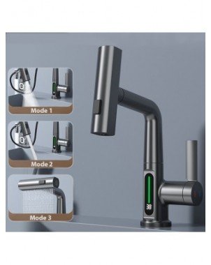 Household Items-Bath and WC items-Waterfall Temperature Digital