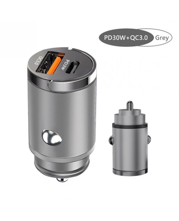 Priedai ir dalys-Įkrovikliai-100 W mini automobilinis įkroviklis Greitas įkrovimas iPhone QC3.0 Priedai ir dalys-Įkrovikliai-100 W mini automobilinis įkroviklis Greitas įkrovimas iPhone QC3.0