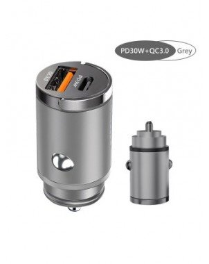 Priedai ir dalys-Įkrovikliai-100 W mini automobilinis įkroviklis Greitas įkrovimas iPhone QC3.0