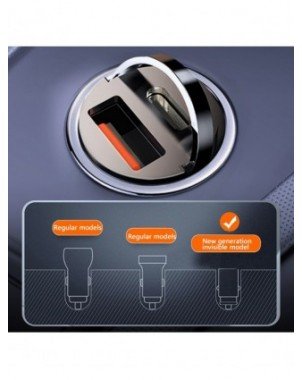 Priedai ir dalys-Įkrovikliai-100 W mini automobilinis įkroviklis Greitas įkrovimas iPhone QC3.0