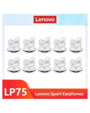 Portable Audio & Video-Earphones & Headphones-Lenovo LP75 TWS