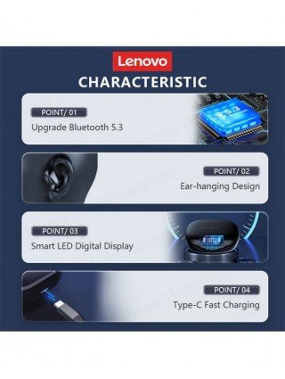Portable Audio & Video-Earphones & Headphones-Lenovo LP75 TWS