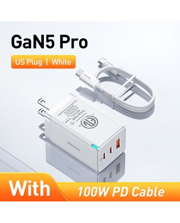 Priedai ir dalys-Įkrovikliai-65 W GaN įkroviklis Quick Charge 4.0 3.0 C tipo PD USB įkroviklis Priedai ir dalys-Įkrovikliai-65 W GaN įkroviklis Quick Charge 4.0 3.0 C tipo PD USB įkroviklis