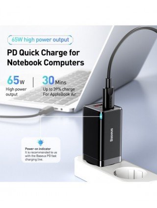 Accessories & Parts-Chargers-65W GaN Charger Quick Charge 4.0