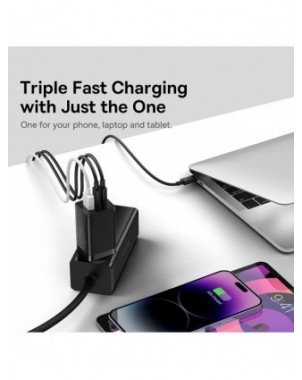 Accessories & Parts-Chargers-65W GaN Charger Quick Charge 4.0
