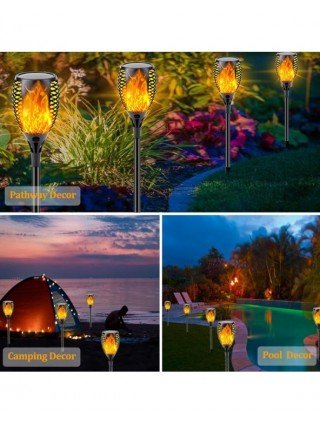 Lauko apšvietimas-Saulės lempos-96 LED lauko saulės žibintuvėlis, vandeniui atsparus sodo