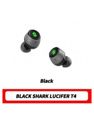 Nešiojami garso ir vaizdo įrašai-Ausinės-„Black Shark“ belaidės ausinės T4 žaidimų „Bluetooth“