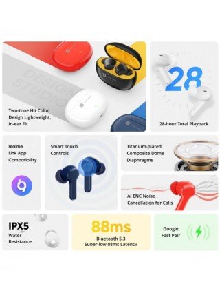 Portable Audio & Video-Earphones & Headphones-Realme TechLife