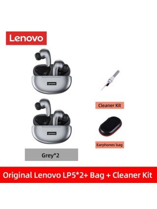 Nešiojami garso ir vaizdo įrašai-Ausinės-Lenovo LP5 belaidės Bluetooth ausinės HiFi muzikinės
