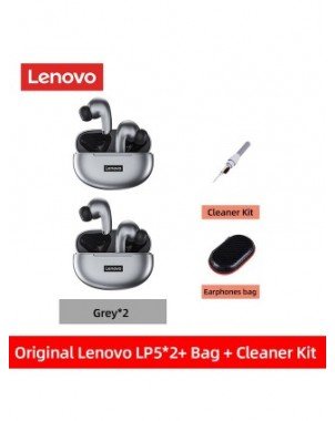 Nešiojami garso ir vaizdo įrašai-Ausinės-Lenovo LP5 belaidės Bluetooth ausinės HiFi muzikinės