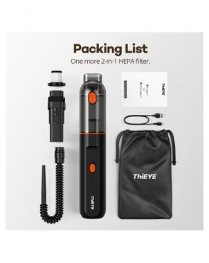 Tools, Maintenance & Care-Car Washing Tools-Cordless Car Vacuum