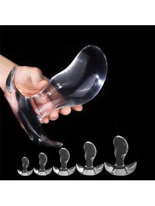 Anal toys-Anal plugs-6 Sizes Large Butt Anal Plug Men Soft