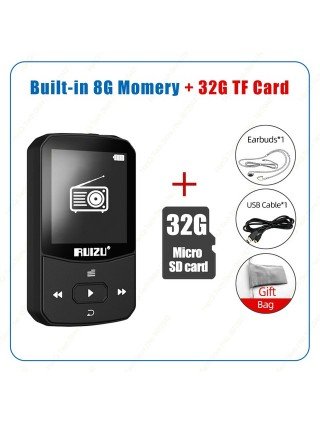 Portable Audio & Video-MP3 Players-X52 Clip MP3 Player With