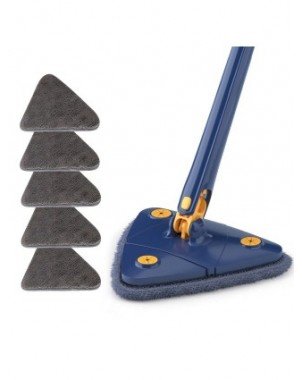 Household Items-Sweepers & Mops-Triangle 360 Cleaning Mop