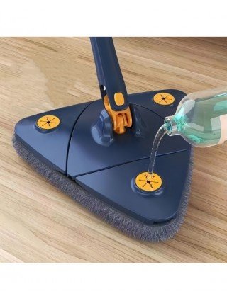 Household Items-Sweepers & Mops-Triangle 360 Cleaning Mop