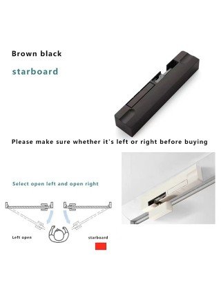 Home Improvement-Hardware-Door Barrier Buffer Wooden Door Flat