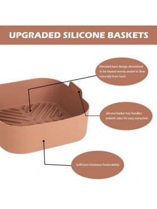 Kitchen-Bakeware-Air Fryer Silicone High-Quality Basket Baking