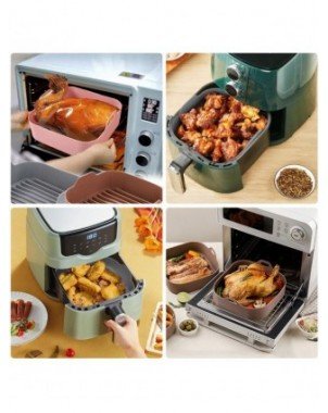 Kitchen-Bakeware-Air Fryer Silicone High-Quality Basket Baking