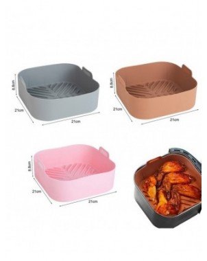 Kitchen-Bakeware-Air Fryer Silicone High-Quality Basket Baking
